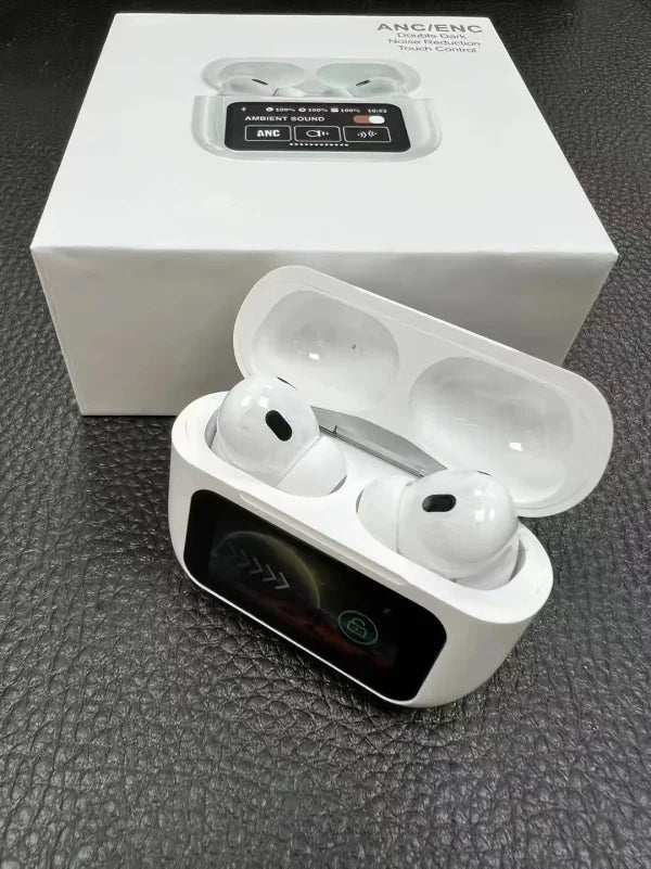 A9 Pro Wireless Bluetooth Headphones Anc Noise Reduction Headset Led Touch