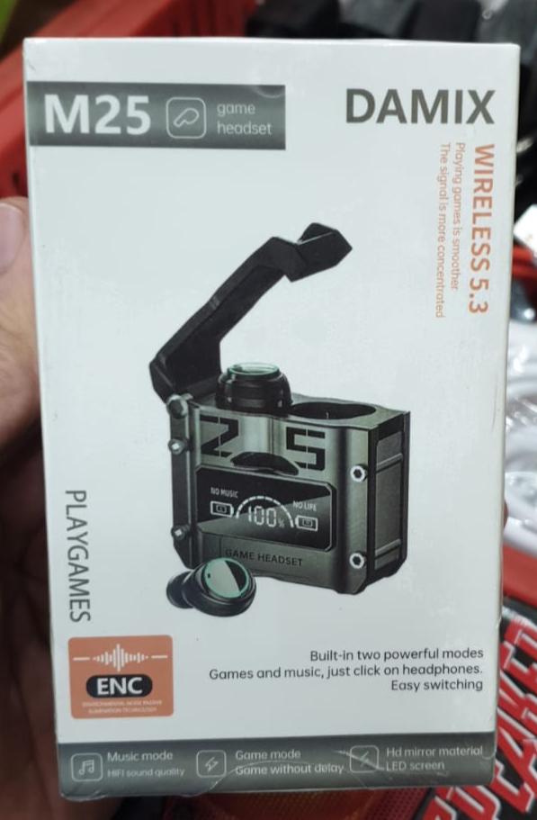 Bluetooth Touch Control Noise Reduction Stereo Waterproof Earbuds Headset