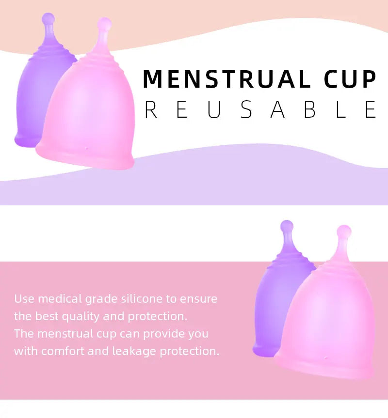 Menstural Cup Medical Aproved Silicon