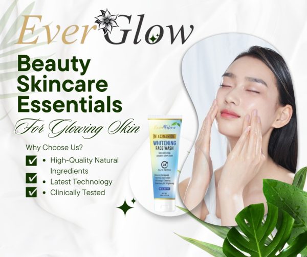 Ever Glow Whitening Face Wash – 120ml (H)