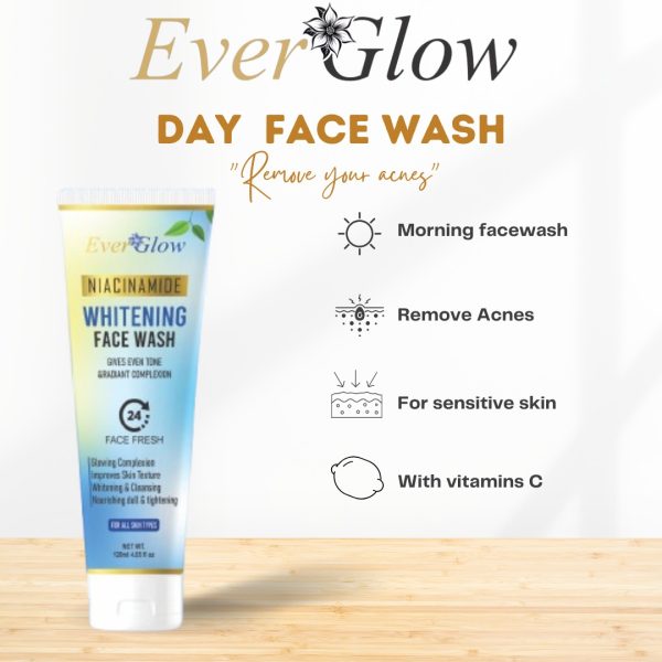 Ever Glow Whitening Face Wash – 120ml (H)