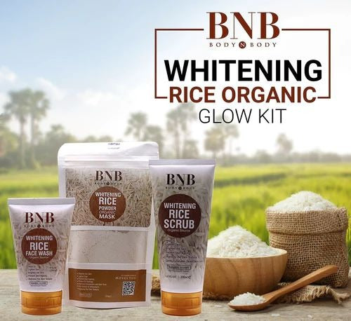 Pack of 3 BNB Rice Extract Bright & Glow Kit