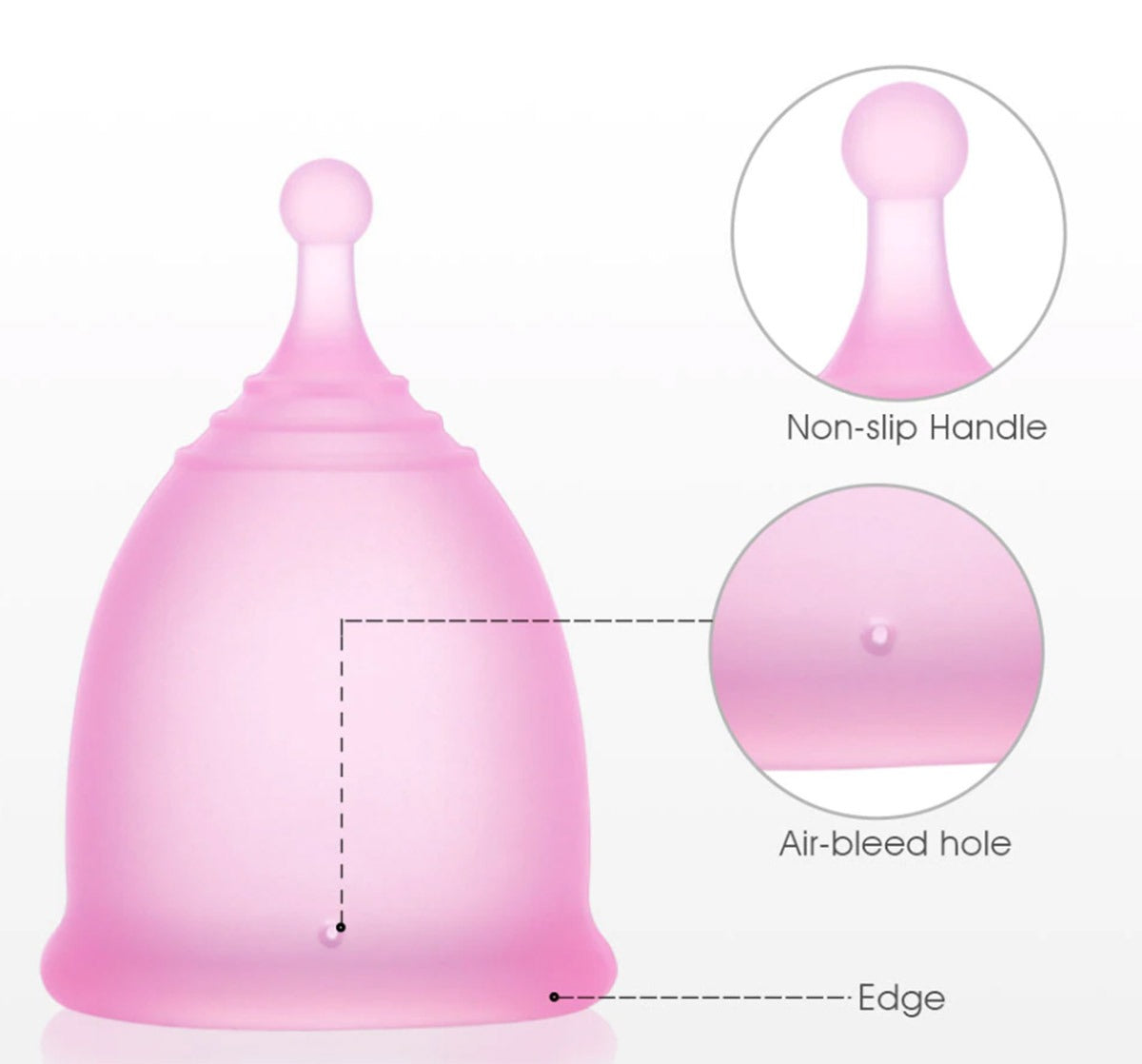 Menstural Cup Medical Aproved Silicon