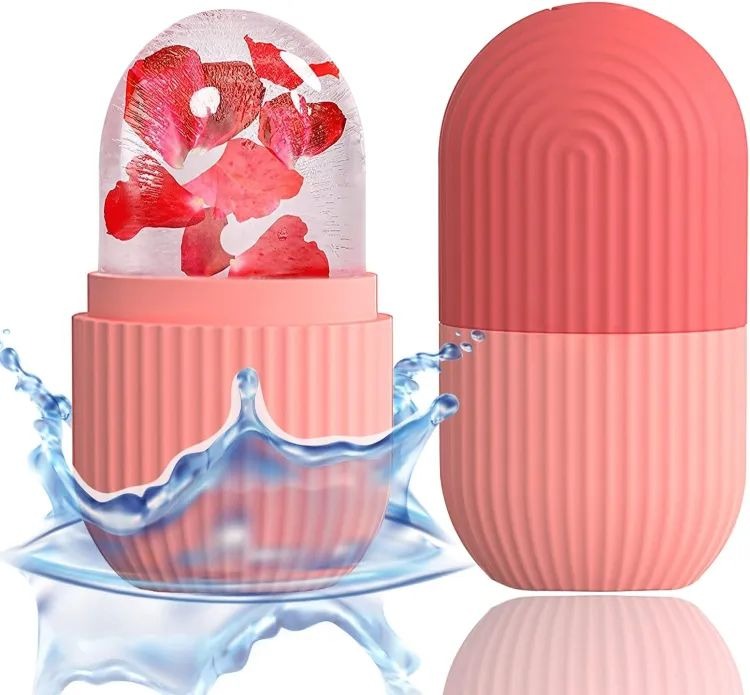 Silicone Ice Cube Roller Massager for Face Eyes and Neck Naturally Conditioning and Sk Carein