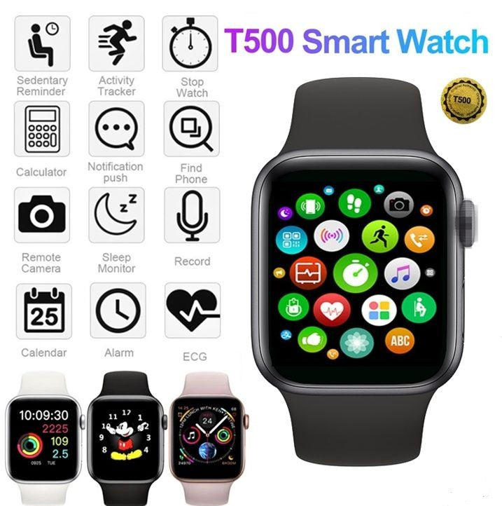 T500 Smart Watch For Men & Women Bluetooth Calling