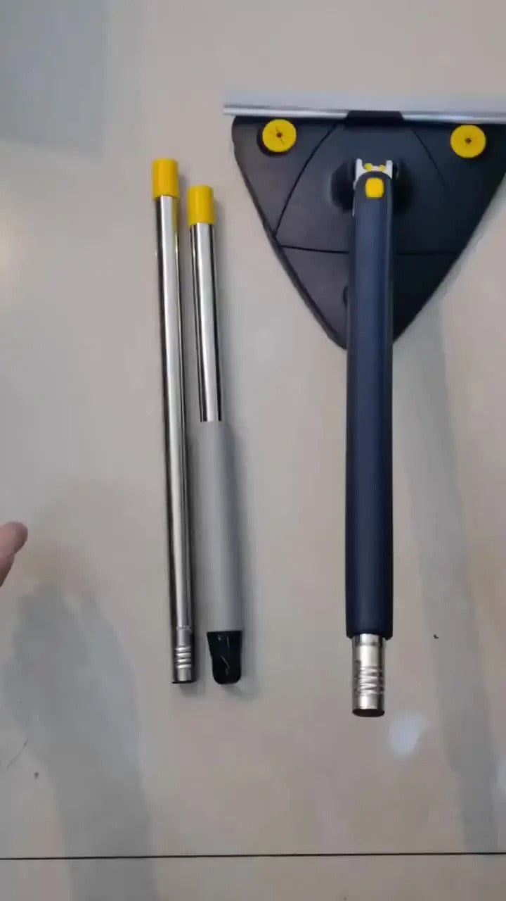 360 Twist Triangle Mop Window Glass For Home Toilet Bathroom Floor Household Cleaning Ceiling Dusting manual mop