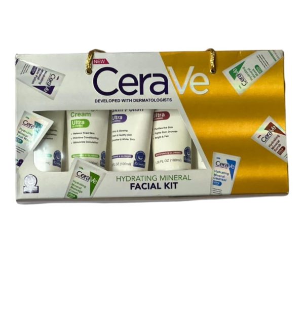 Pack Of 06 Cerave Hydrating Mineral Facial Kit | Best Quality Hydrating Mineral Facial Kit  (H)